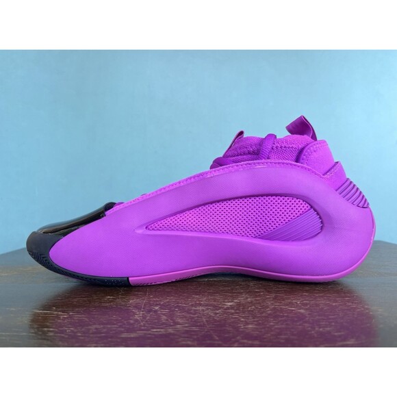 Adidas Harden Vol. 8 "Purple Burst" Basketball Shoes Men's Sz 8/Women's 9 IG6647 - Picture 3 of 11